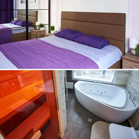 Sauna Jacuzzi Luxury Spa Apartment