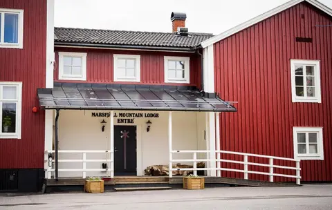 Marsfjäll Mountain Lodge Hotell i Saxnäs