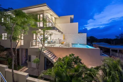 BEACHSIDE VILLA - B18 - at Bayside Luxury Villas Samrong Bay Beach, 4 BED 5 BATH, SEA & SUNSET VIEWS, only 200m walk to the Beach