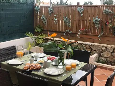 Bungalow Altea junto al casco antiguo, piscina y barbacoa