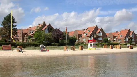 Sonnengruss am Strand