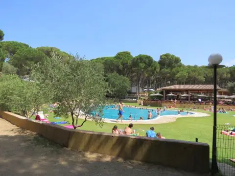 Europe tents camping Begur