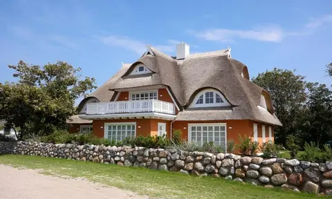 Strandhaus hinter der Düne