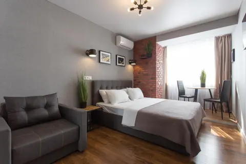 Studio with amazing view - 15th floor - Hrekivska str 5-2