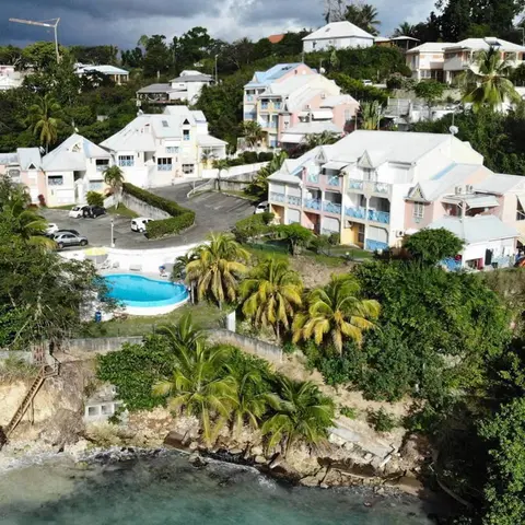 STUDIO AQUA VERDE GOSIER VUE SUR L’ÎLET