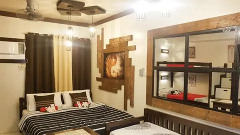 King Bed Suite- Wooden Rustic Style