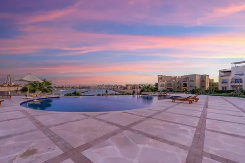 Lagoon View 1BR Apartment in Waterside El Gouna