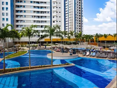Apartamento dentro de resort próximo do Thermas dos Laranjais