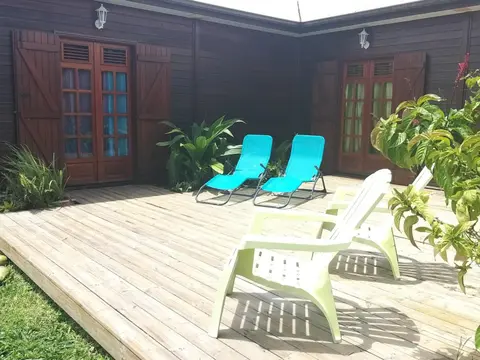 Chalet vue mer, piscine