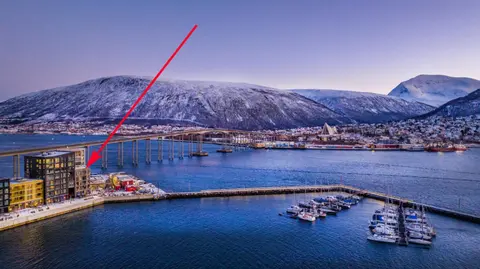 Top view Tromsø