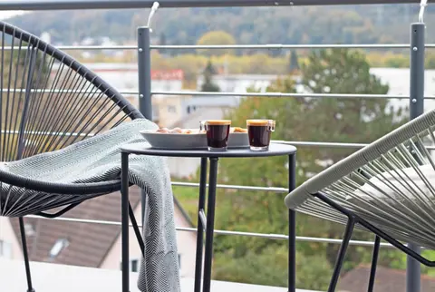 Modernes 80 qm Apartment mit Balkon und Innenstadtnah