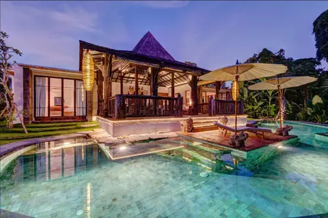 River Garden, Luxury Joglo Villa, 6 Travelers