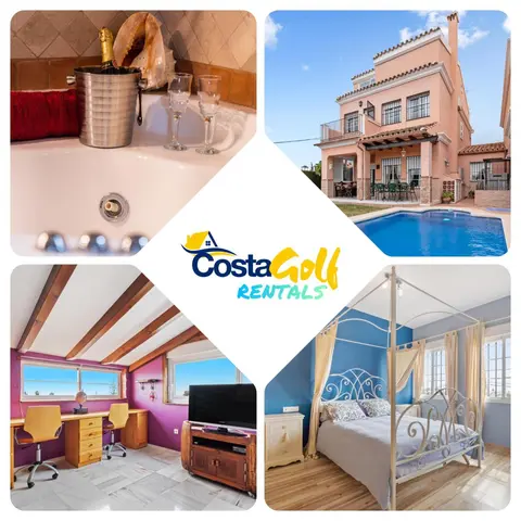 Villa estilo mediterránea con Piscina, Jardín, Bbq y Jacuzzi - VILLA BEL AIR REAL