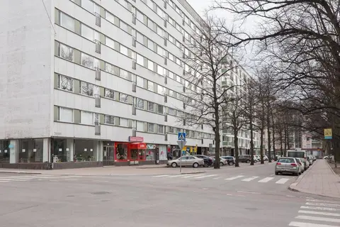 Valoisa kaksio kahdella makuuhuoneella