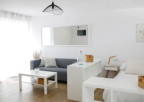 Bungalow con encanto y vistas al mar