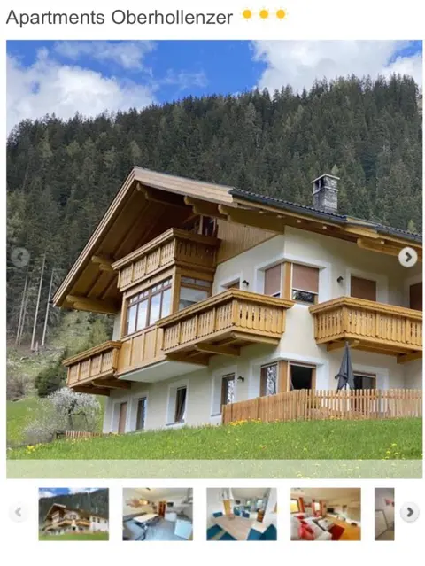 Apartments Oberhollenzer