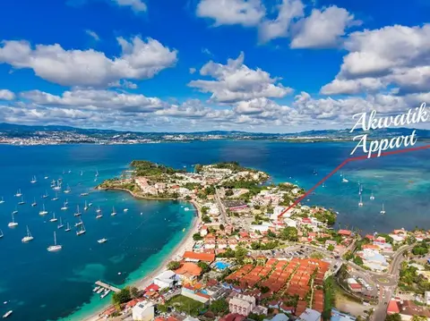 Akwatik Appart 150m de la plage