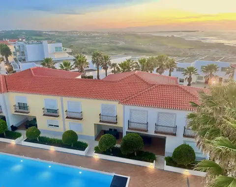 Fantástico T2 vista mar e golfe e terraço privado C5