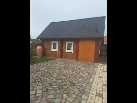 NEU Blockbohlenhaus Koserow 600 Meter zum Strand