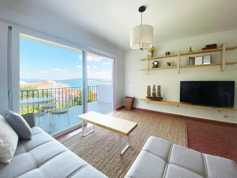 Piso 3 dormitorios y terraza con vistas a la Isla de A Toxa
