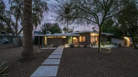 Mid-Century Modern wBackyard Oasis Putting Green