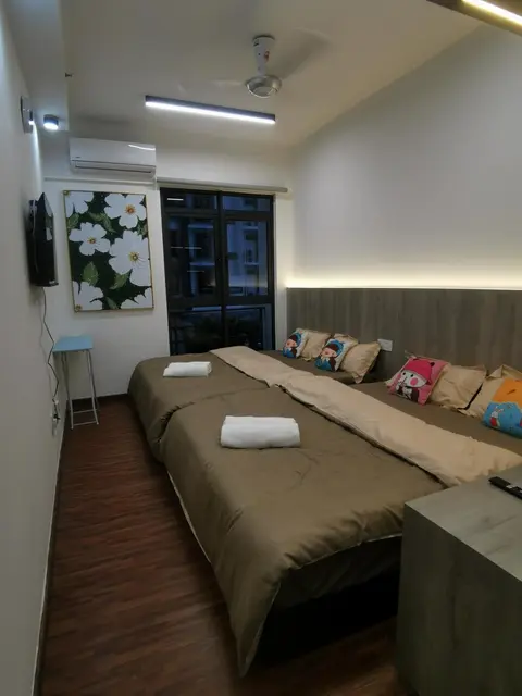 K avenue B3A 2bed studio room
