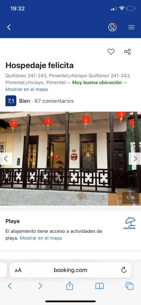 Hospedaje Felícita