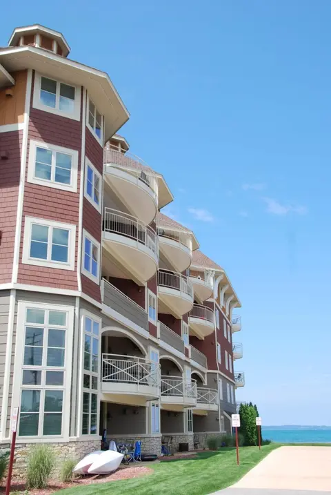 Fifth floor suite with views from balcony