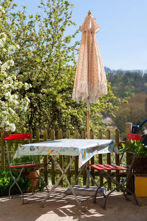 Gemütliche Gartenwohnung mit Altstadtblick