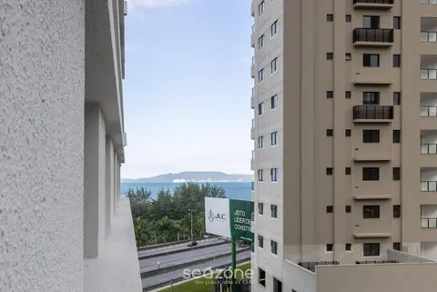 Sea view apt w/ BBQ in Itapema – SBN0705