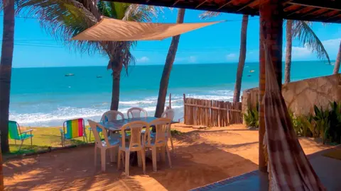 Casa da Peroba Sol - Pé na Areia - Praia da Peroba - Icapuí