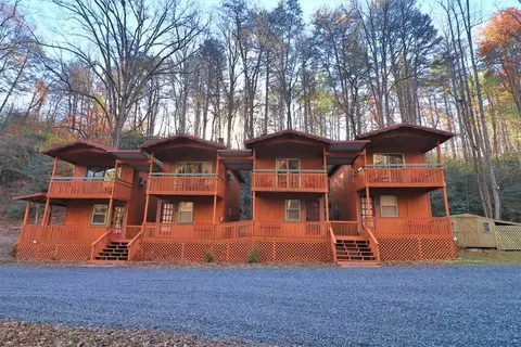 Oktoberfest themed Cabin in woods stream #14
