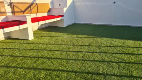 Camping on the rooftop close to Casablanca Airport