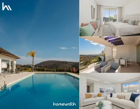 3 bedroom apartment with large terrace overlooking the sea, in Marbella Club Hills, Benahavís