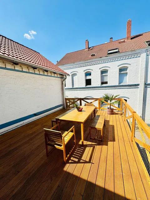 Zentrales Apartment mit großer Terrasse