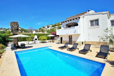Yojo - holiday villa with private pool and panoramic views in Moraira