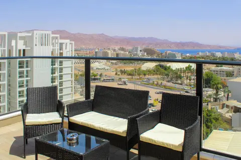 Luxury Suite Apartment With Sea View #54 By Hashdera Eilat