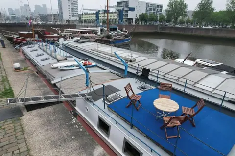 Classic Boat 4-6p boco living Rotterdam Marina
