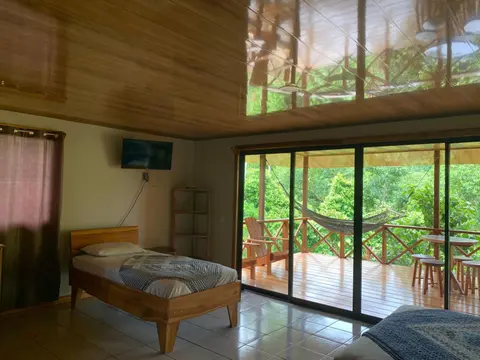 Villa with primary forest view