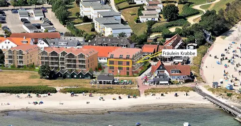 Meeresblick " Fräulein Krabbe " Haus 3 WE 40