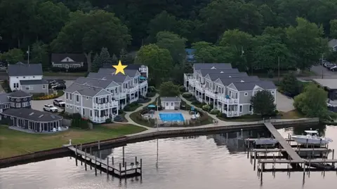 Lake front condo with pool access walking distance to downtown Saugatuck