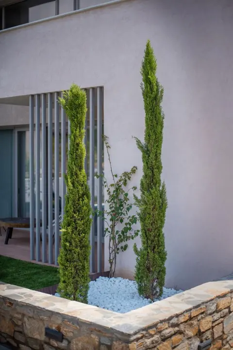 Thrilling Thasos Villa | Villa Morris | 4 Bedrooms | Private Outdoor Swimming Pool Surrounded by a Spacious Private Garden | Furnished Balcony and Terrace