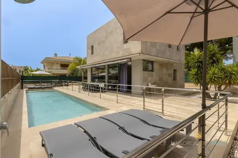 Ferienhaus mit Privatpool für 12 Personen ca 600 qm in Playa de Muro, Mallorca Nordküste von Mallorca