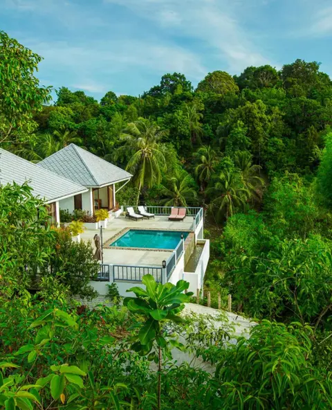 Luxurious Pool villa with great sea view