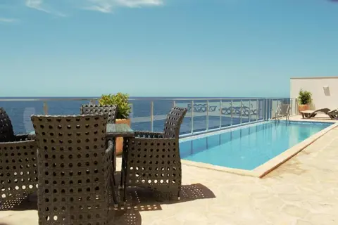 Paradise beachfront view 2