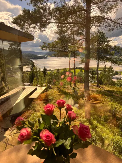 Speilsuite med egen badstue og panorama