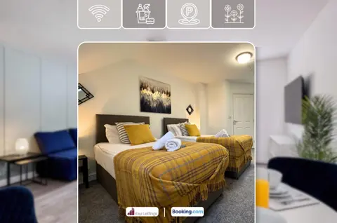 Whitby Townhouse By Your Lettings Short Lets & Serviced Accommodation Peterborough With garden and Free WiFi