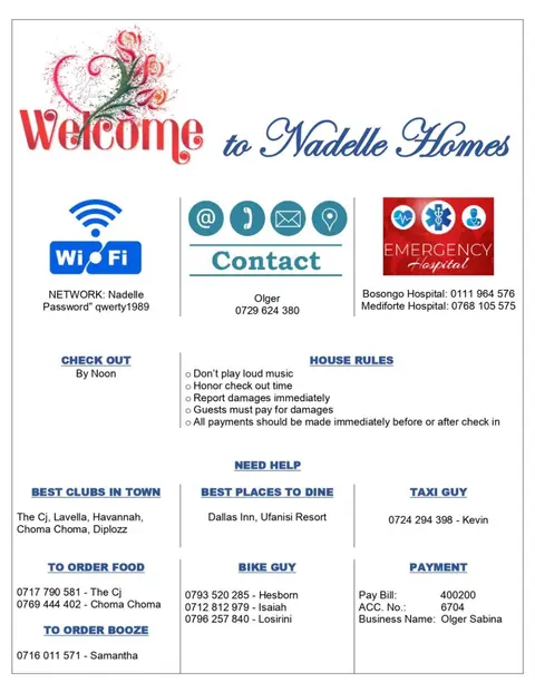 Nadelle Cozy Homes