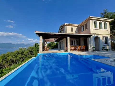Villa on Luštica peninsula with fantastic sea view