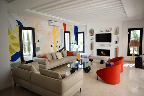 Dar Lily-Luxury & Design 4BDR Villa with Pool in Hammamet-5mn to Beach, The sindbad hotel
